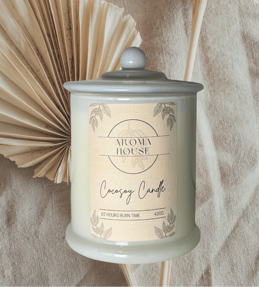 420g- XL Cocosoy Candle White