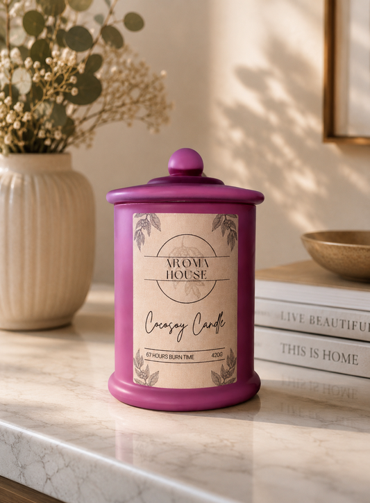 420G- XL Cocosoy Candle Pink